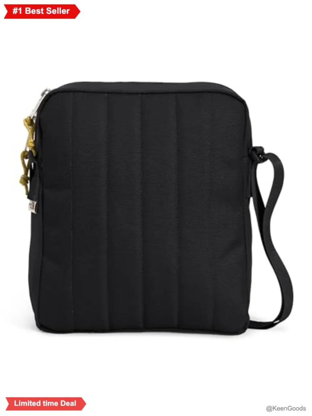 Crossbody Bag Nylon Adjustable Strap Water-Repellent Casual